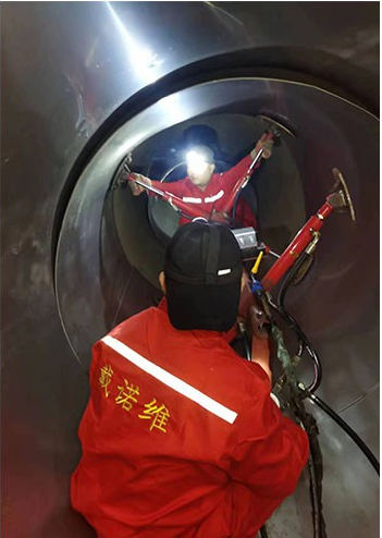 管道內襯不銹鋼修復